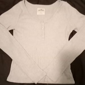grey long sleeve